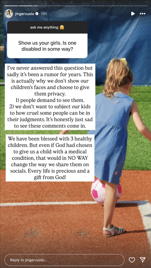 Jinger Duggar Instagram Stories